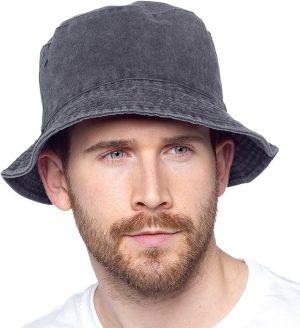 Lightweight adult bucket hat for outdoor summer.
