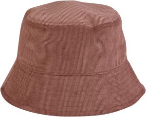 Unisex cotton corduroy bucket hat.