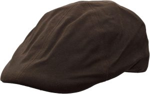 img-4a850a2b3e803d417633 Premium olive wax flat cap unisex