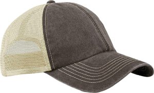 Vintage trucker hat cotton polyester mesh